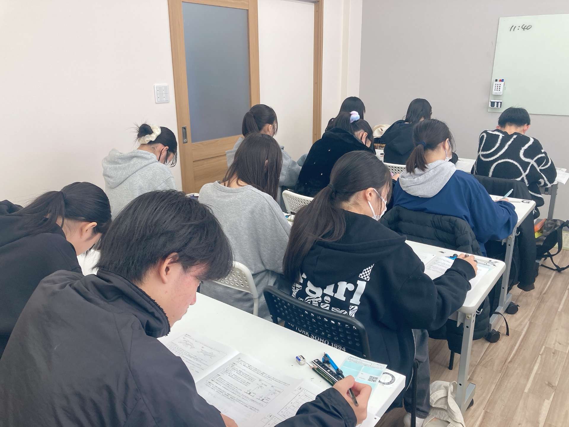 中３生最後の模試｜櫻見塾【彦根市の個別指導塾】